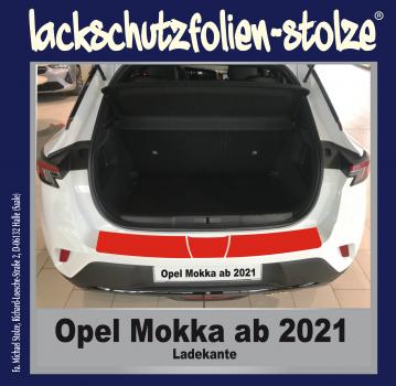 Lackschutzfolie Ladekantenschutz transparent 150 µm für Opel Mokka ab 2021